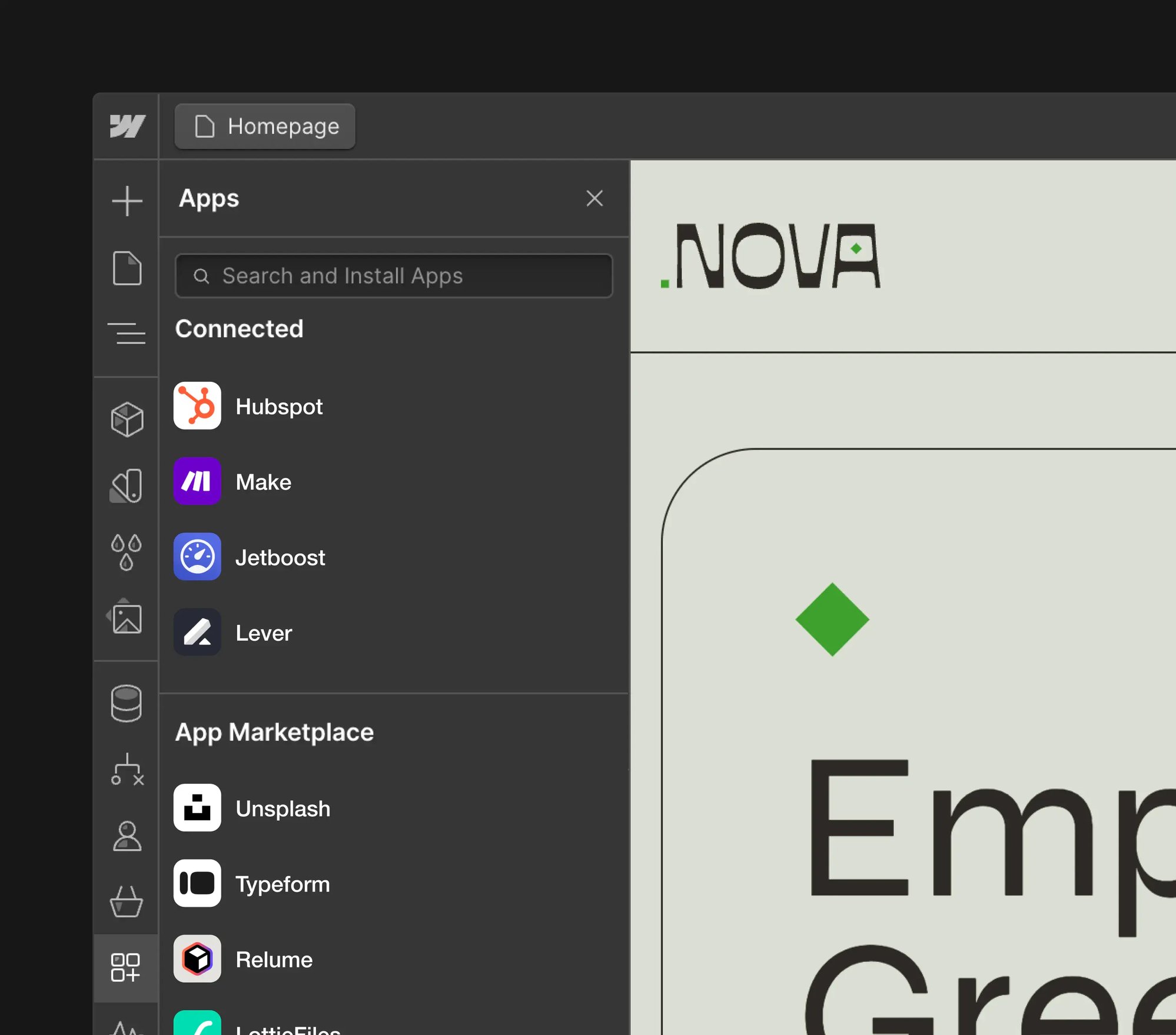 webflow