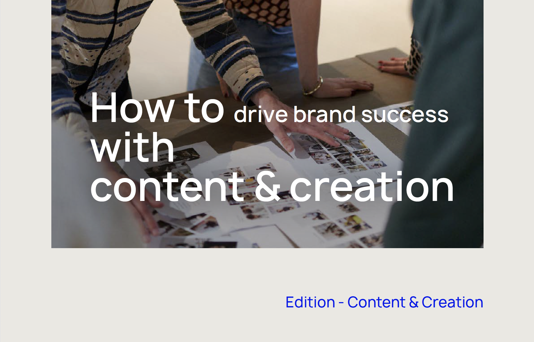 Content and creation