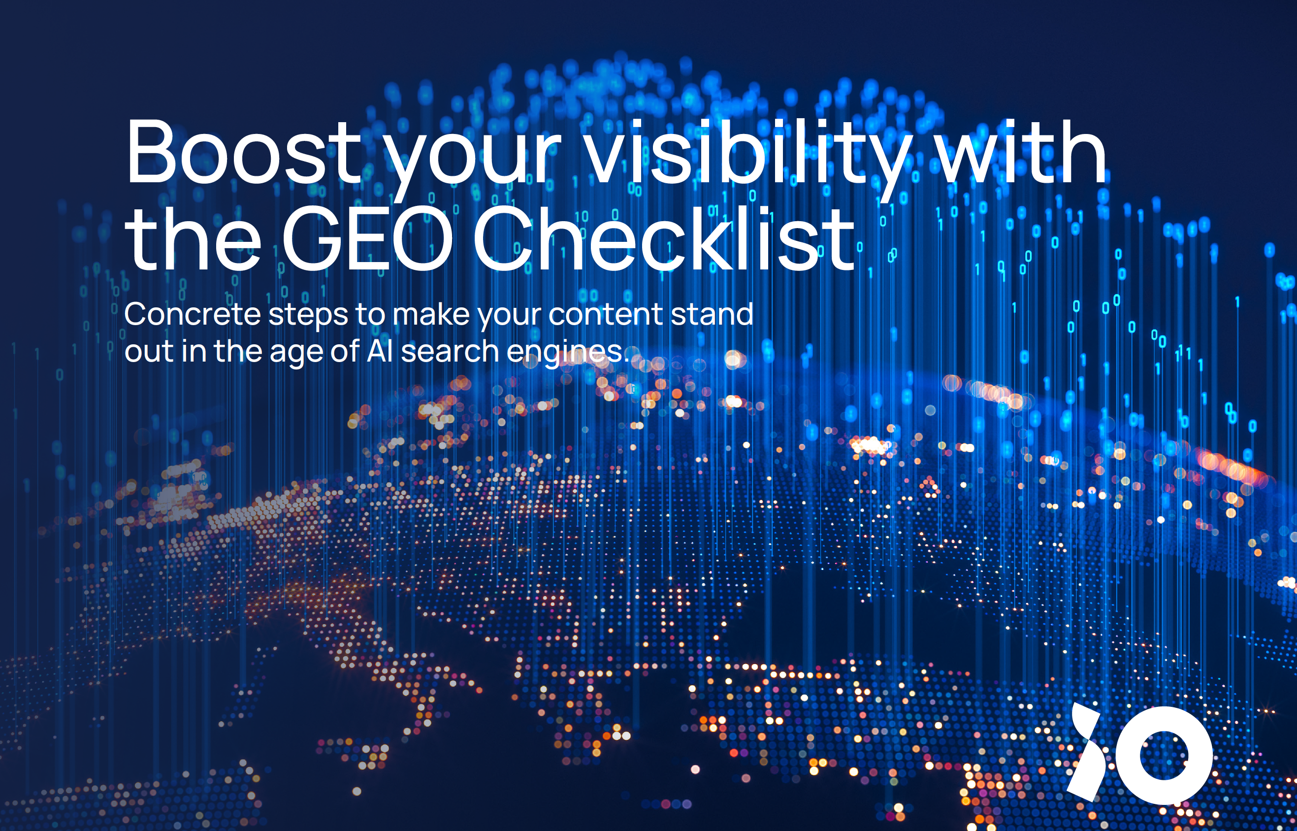 GEO checklist